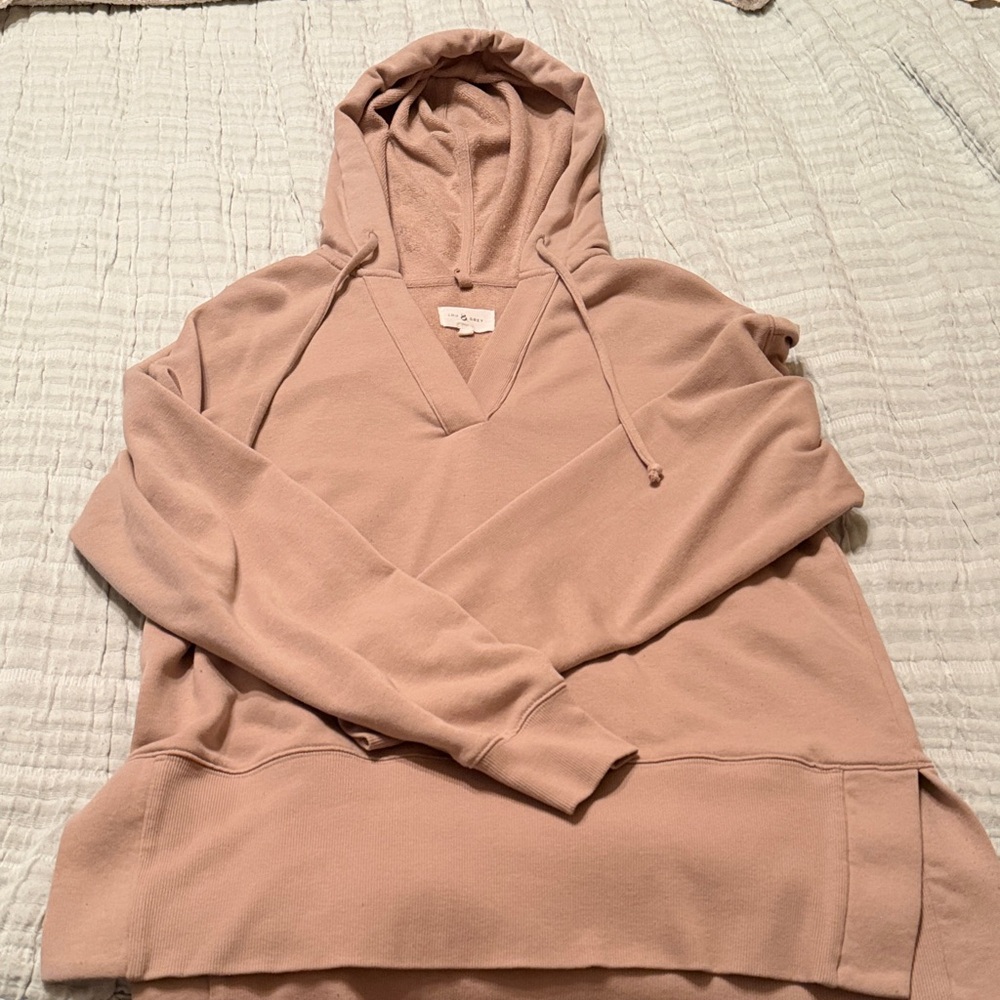 Lou & Grey Blush Pink Hoodie